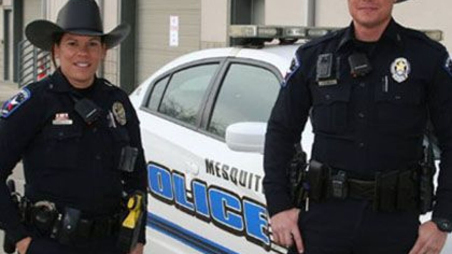 Cowboy Police Texas cops don cowboy hats with uniforms