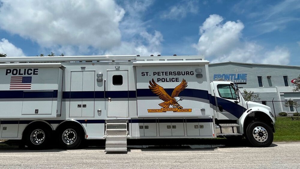 Frontline Communications delivers advanced mobile command vehicle to St ...