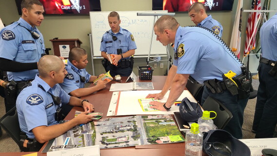 Police Project Police academy training: Improve recruit skills with learning styles