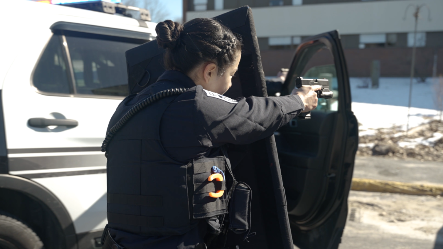 Advanced materials create powerful, lightweight shield for law ...