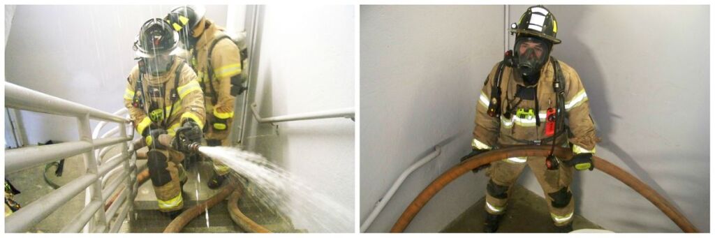 High-rise and mid-rise firefighting: Fire attack and stairwell operations