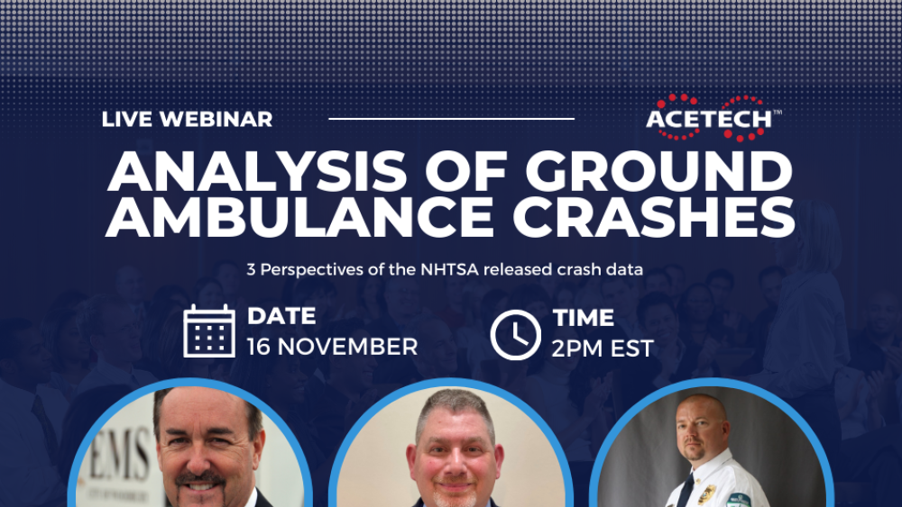 Webinar: Analysis of ground ambulance crashes