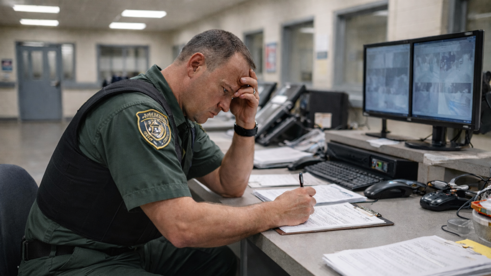 Correctional Unit Manager Jail staff burnout and retention crisis solutions