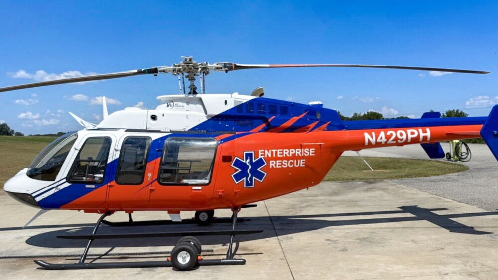 Enterprise Rescue Enterprise Rescue launches custom-painted medical helicopter to expand ...