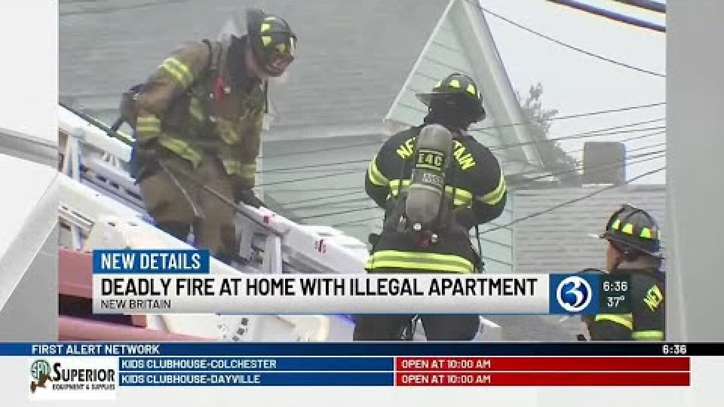 Conn. woman dead in attic apartment during house fire