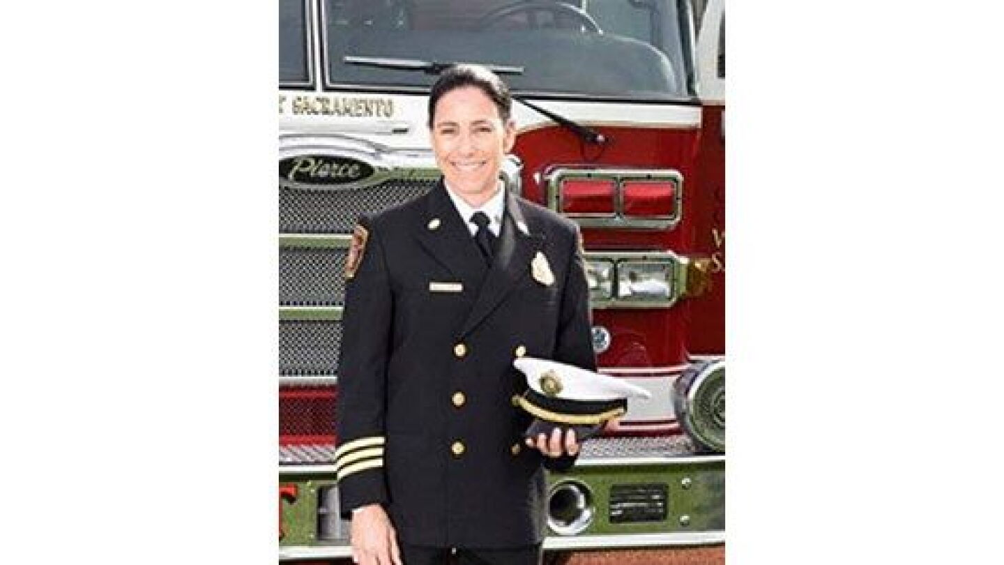 Meghan Reeves Calfire Calif. fire dept. hires first female fire chief