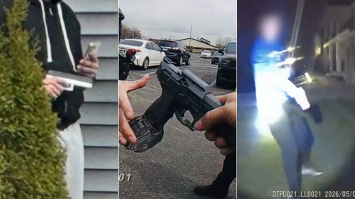 Realistic water guns from recent cases
