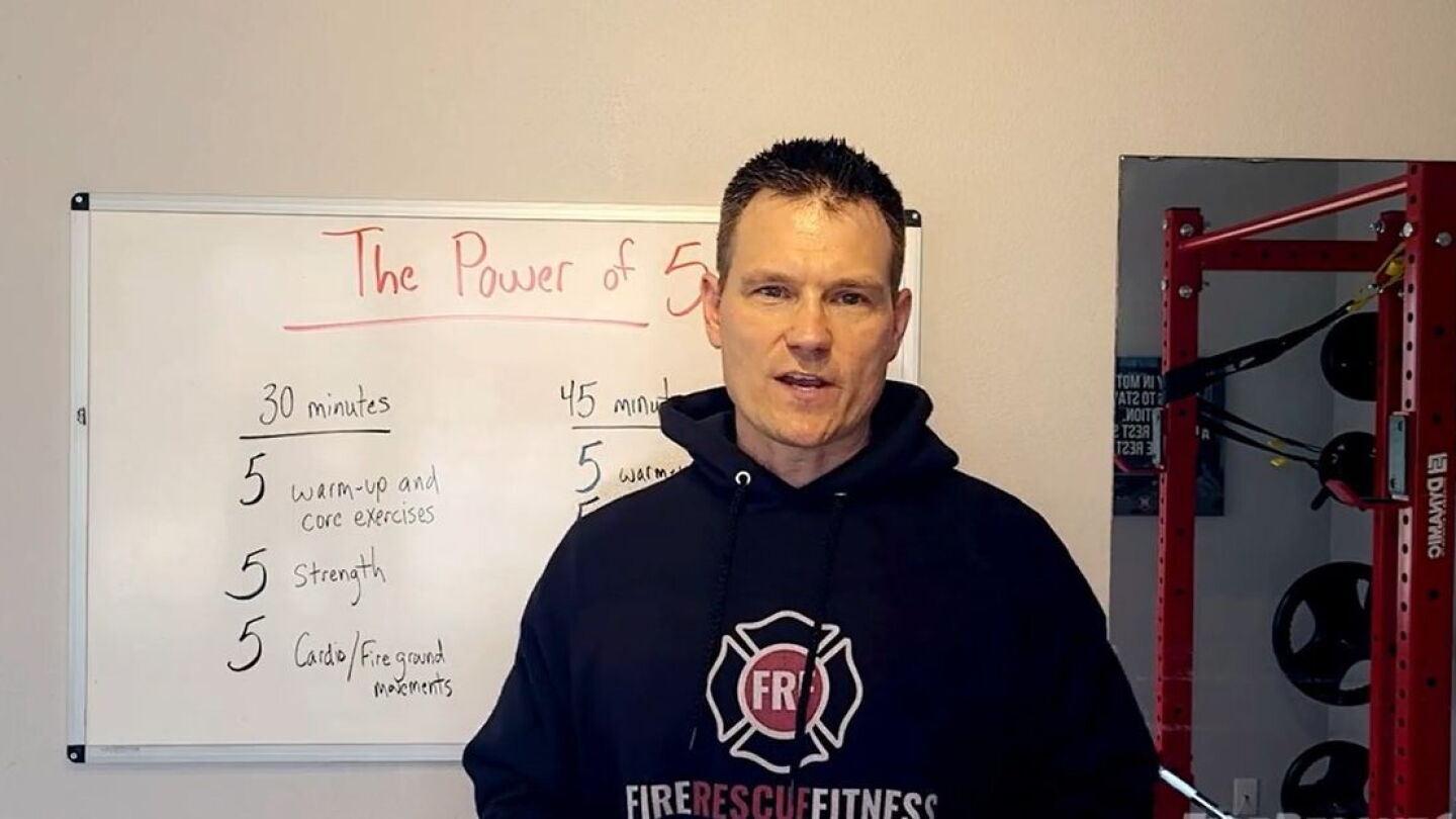 Power of 5s: Get a complete workout in 15, 30 or 45 minutes