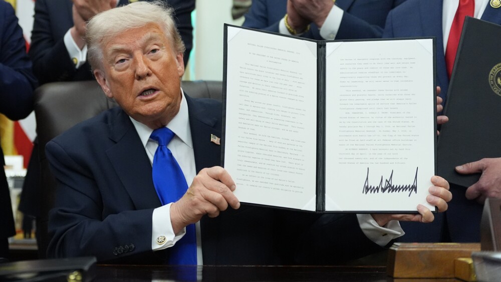Trump proclaims May 2-3 National Fallen Firefighters Memorial Weekend