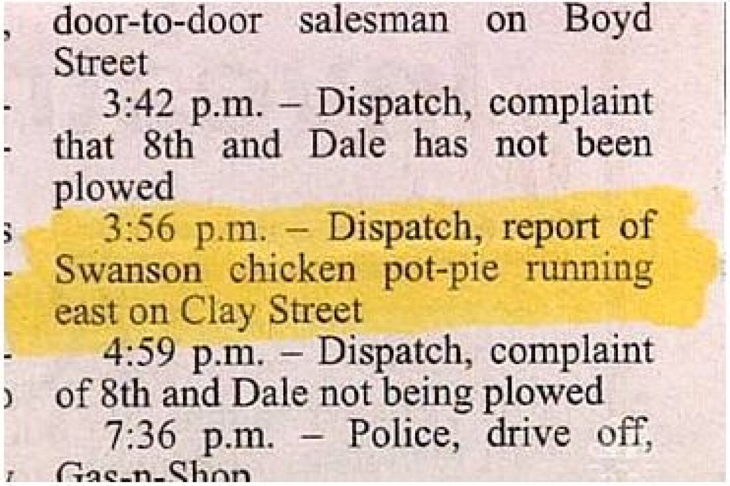 chicken pot pie running