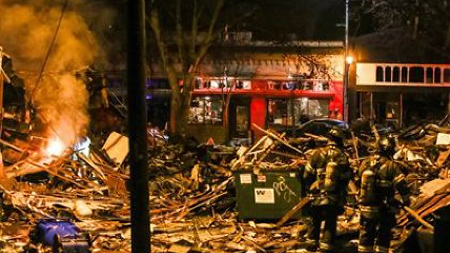 Seattle Explosion Seattle explosion injures 9 firefighters