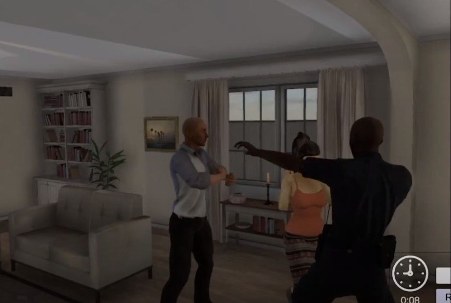 How effective is virtual reality police training?