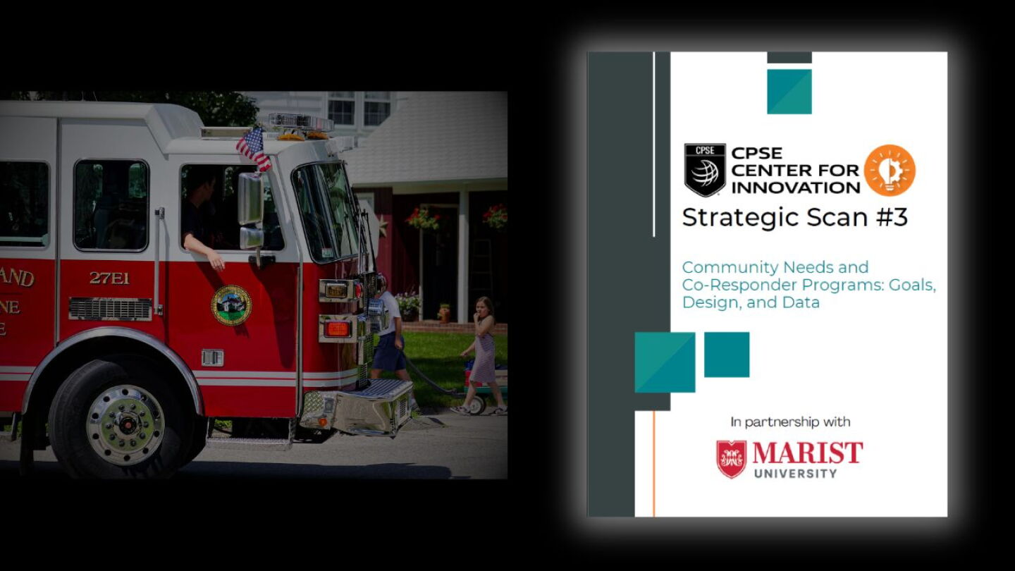 Call Light Response Incentive Program CPSE Center for Innovation report spotlights co-responder programs