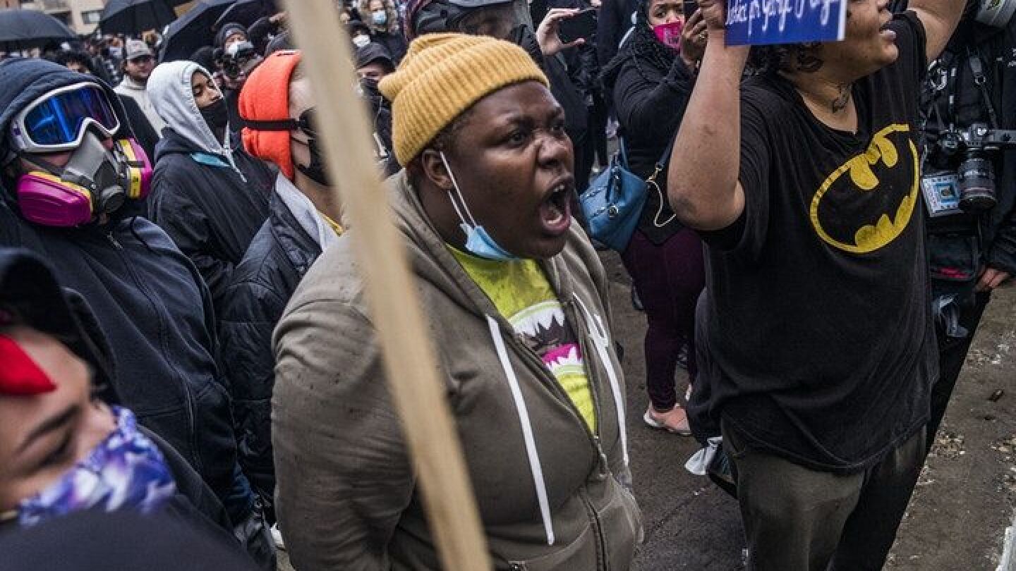 Daunte Wright Protesters