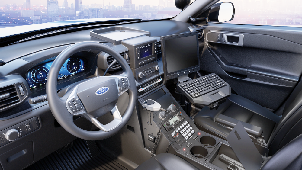 Setina releases police vehicle console
