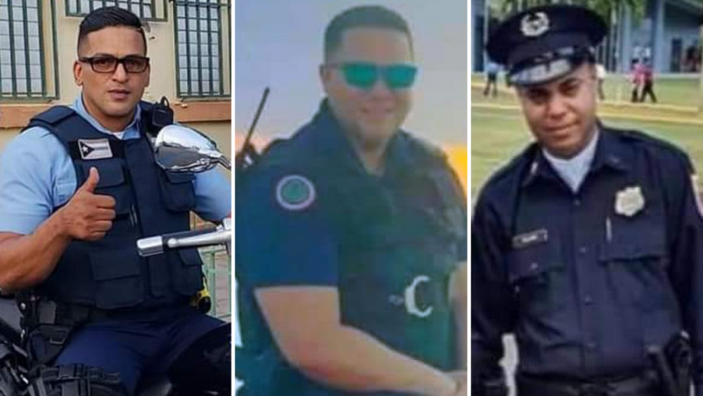 puerto rico Agent Luis A. Marrero-Díaz, Agent Eliezer Hernández-Cartagena, Agent Luis X. Salamán-Conde