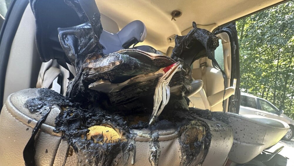 North Carolina Car Seat Fire
