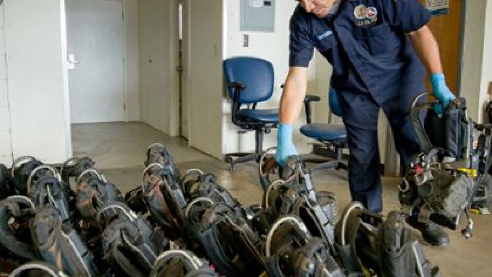 AFG grant funding for SCBA purchases