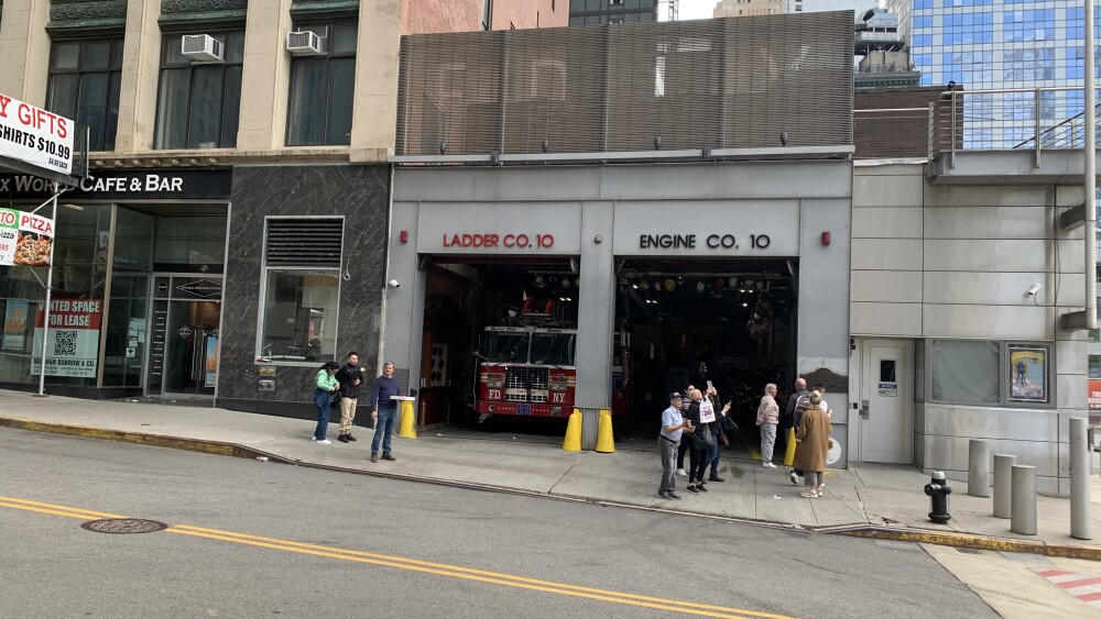 FDNY station near the 9/11 memorial