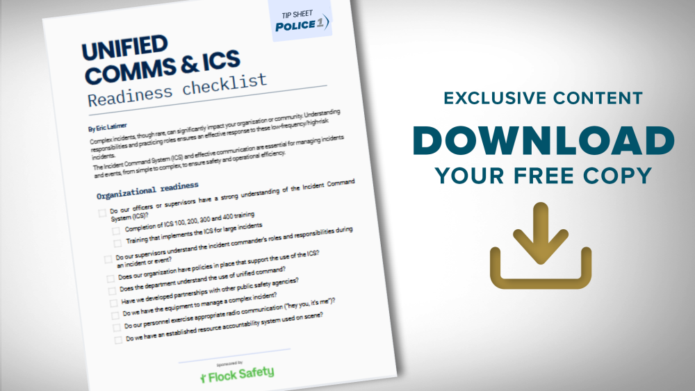 Comms Room Checklist Major event planning: Unified communications and ICS readiness checklist