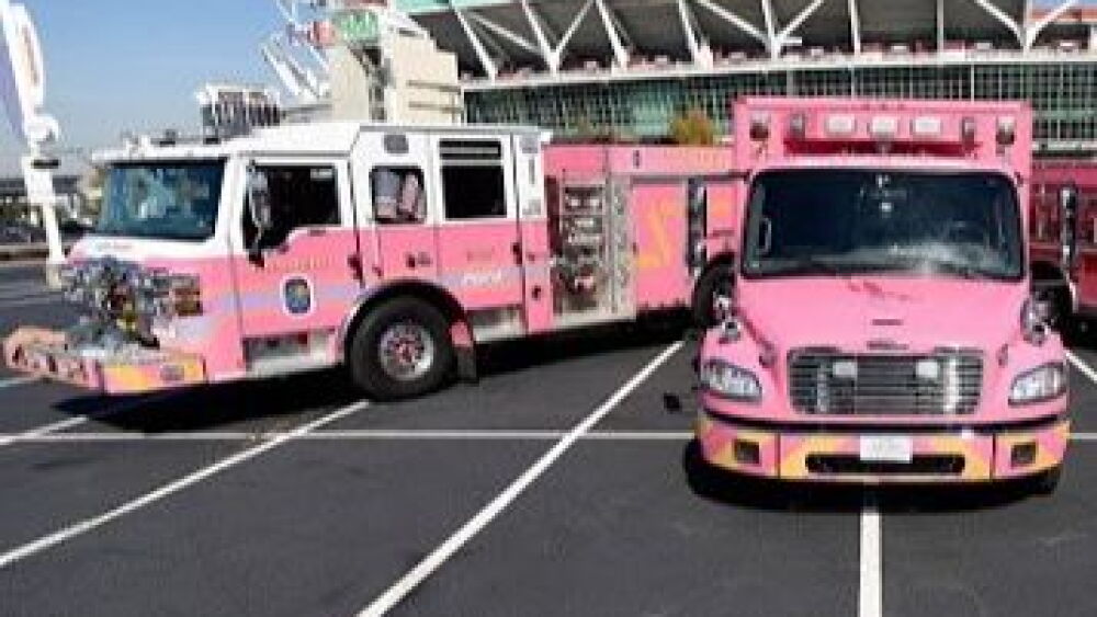 Life Support Pink Pink for a purpose: How the fire service supports breast cancer awareness
