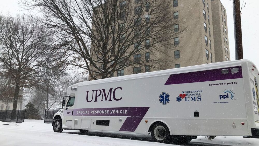 upmc susquehanna regional ems ambulance bus special response vehicle grant