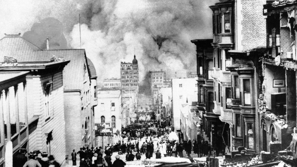 fire san francisco earthquake 1906 associated press