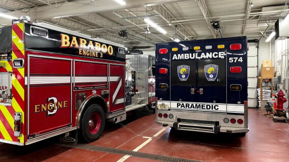 Baraboo Engine 2 Baraboo receives $24M federal loan to build new fire and EMS stations