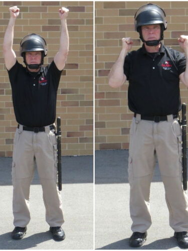Maintain Control Police Crowd control training for police: Signals and commands