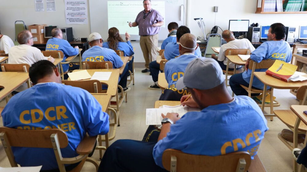 Correctional Science Programs CDCR honors teachers in correctional classrooms