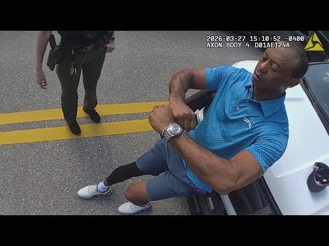 WATCH: Arrest Video Shows Woods Talking to ‘the President’