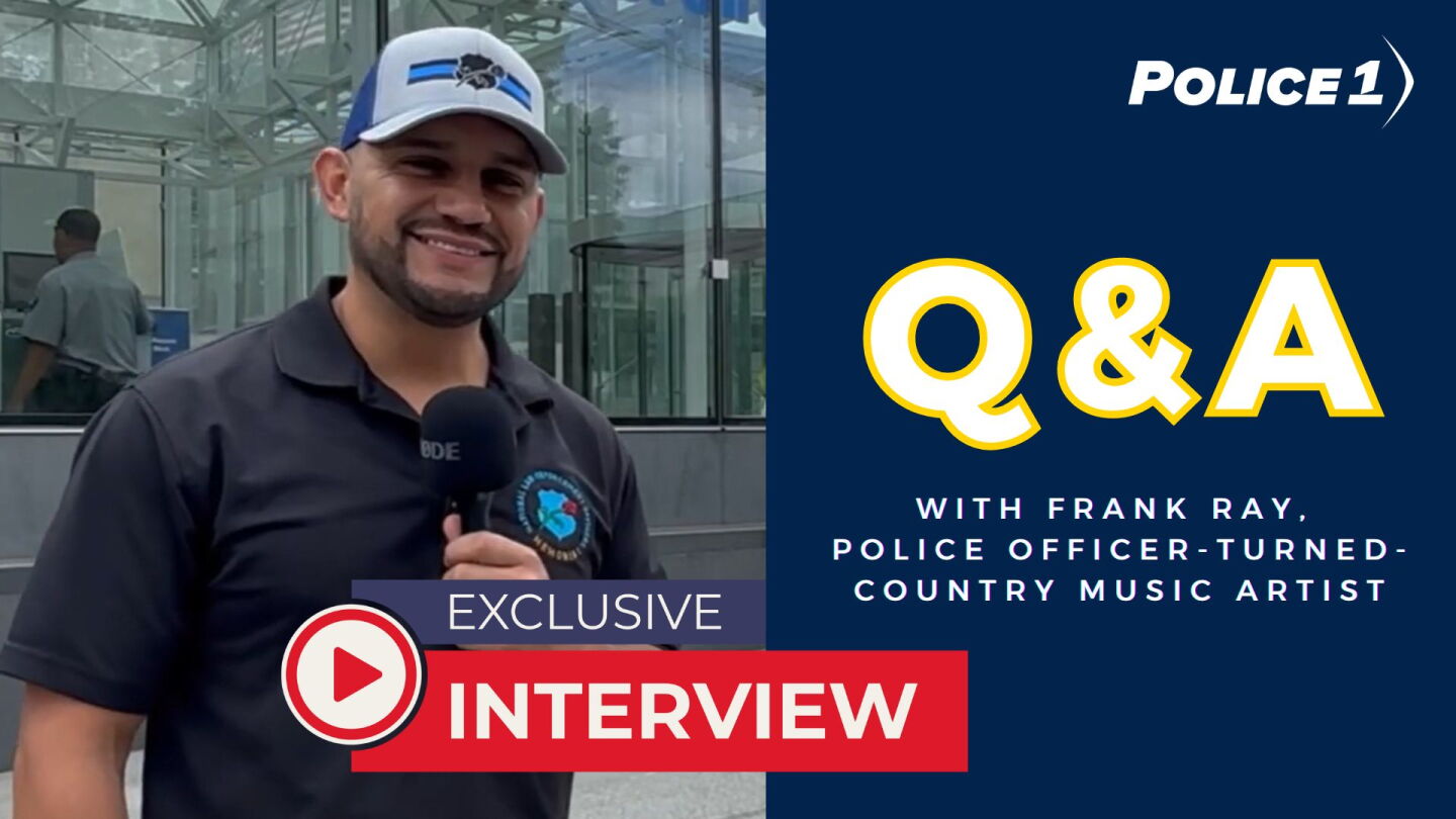 Frank Ray From badge to ballads: Q&A with Frank Ray, former officer and rising ...