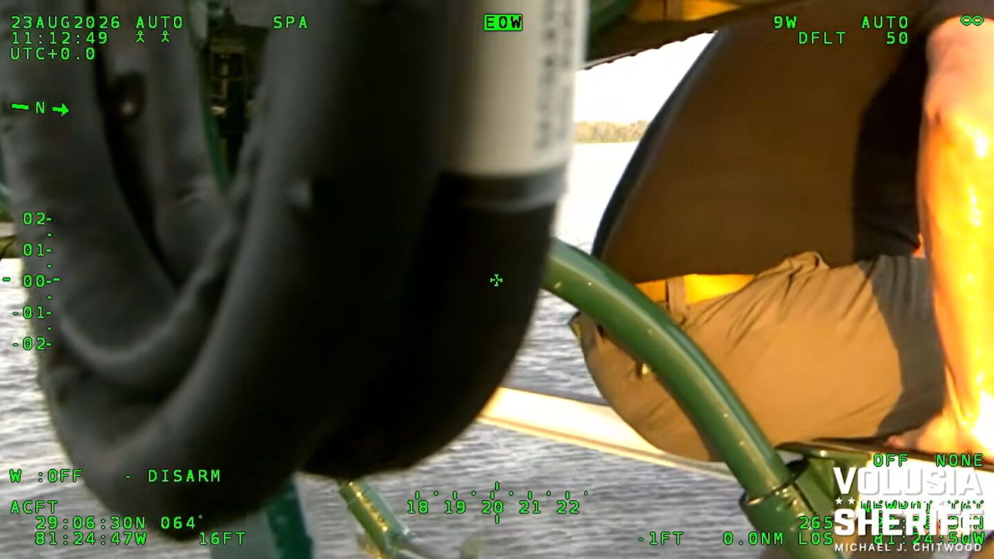 Watch: Fla. flight paramedic jumps from helicopter to reach fisherman in cardiac arrest