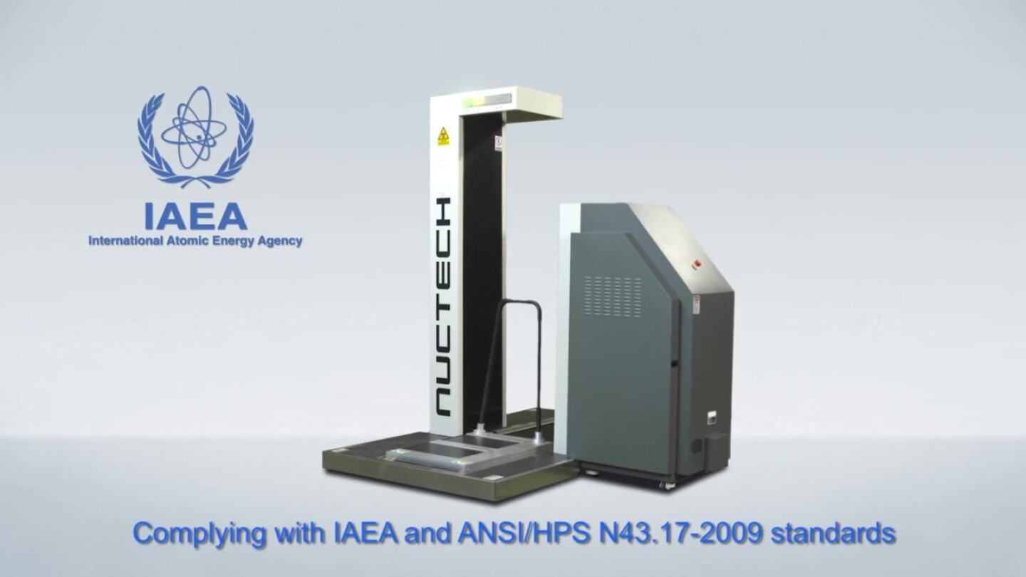 Body Inspection System NUCTECH HT2100 Series Body Inspection System