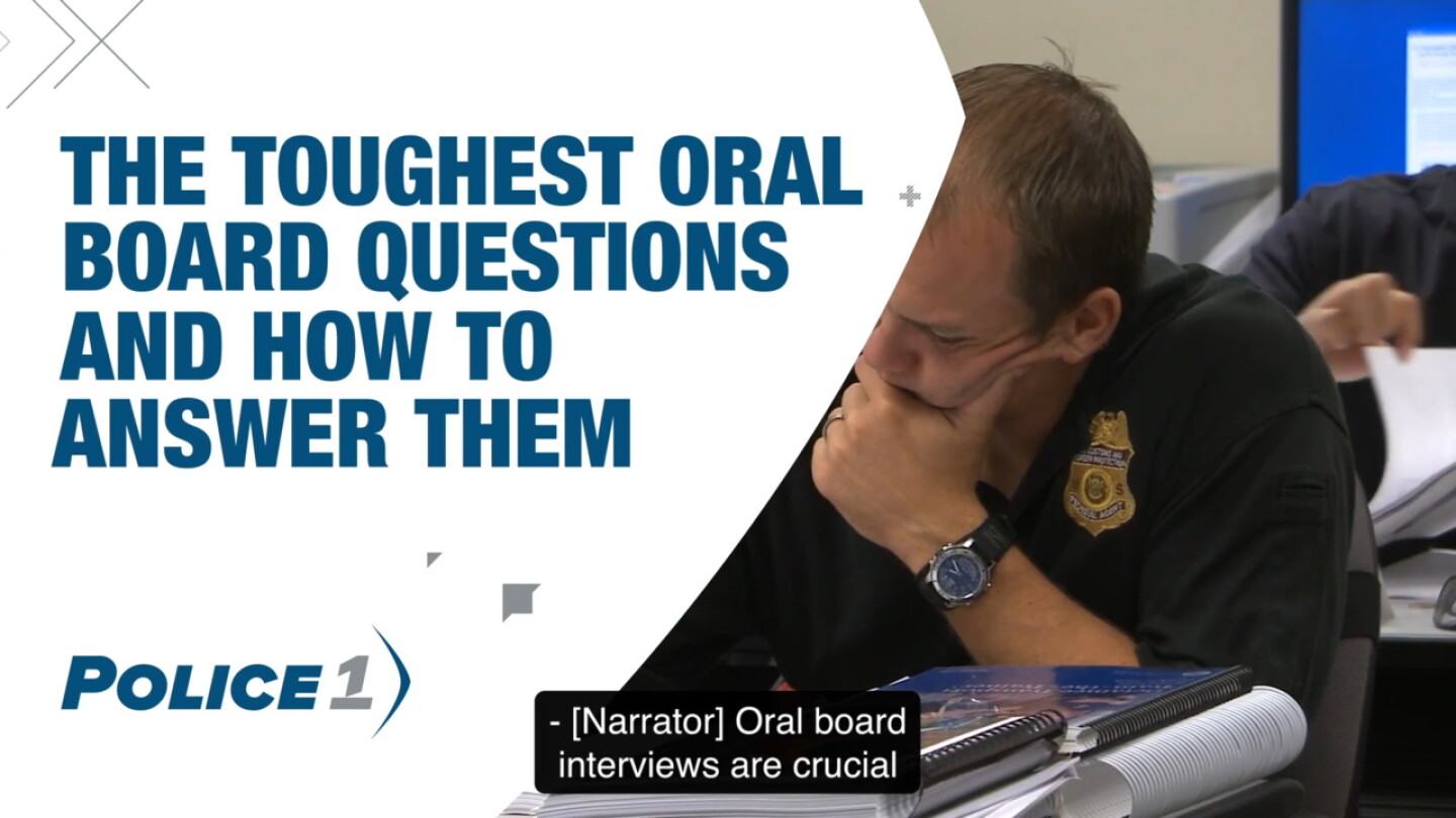 How to answer police officer oral board interview questions
