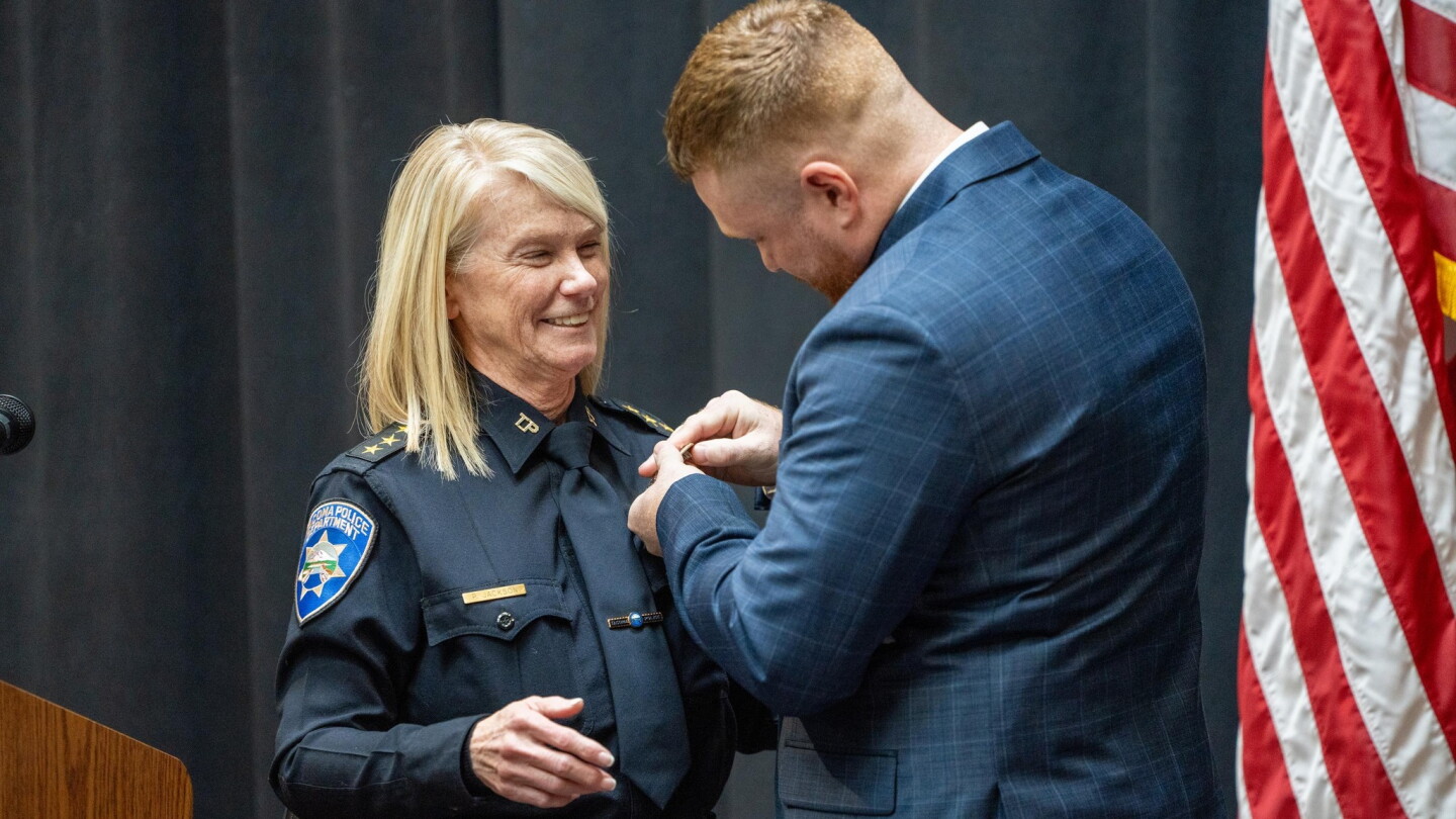 Chief Swearing In Tacoma's interim police chief sworn into permanent position