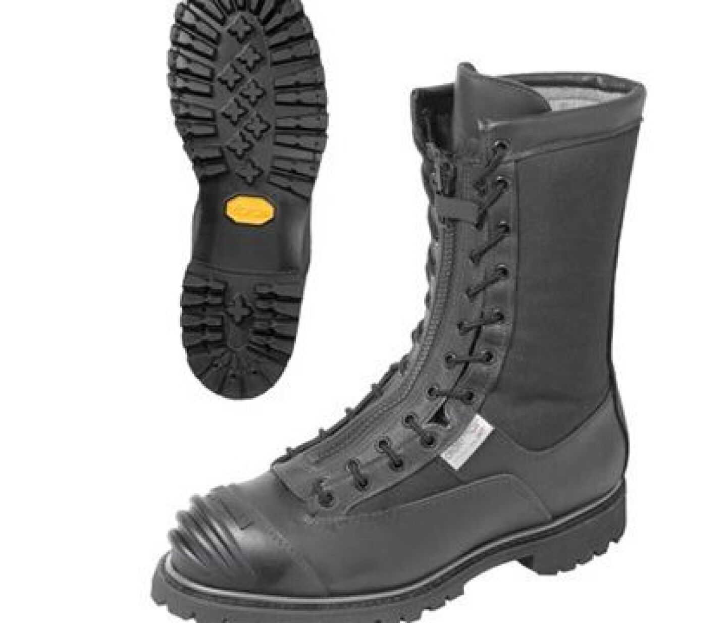 Choose firefighter lace-to-toe boots for safety and comfort