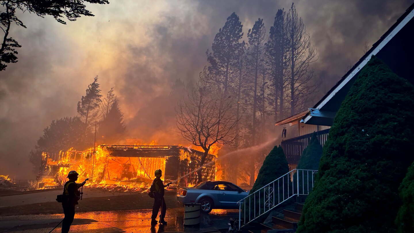 Inside the Wash. wildfire response: Firefighter videos show race to save homes