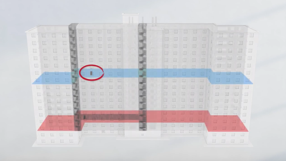 High Rise Fire Box Fire Safety Research Institute releases video focused on escaping high ...