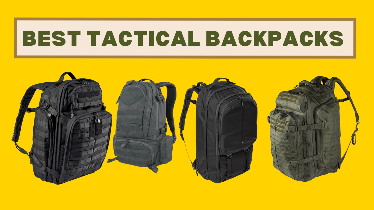 best tactical laptop backpack 2018 Gameday 24L Military Style with Compartment, Molle-compatible nylon strapping, Ventilated back, and chest strap just underneath rear flap 13 tall x 9.5 wide Wearable as a cross shoulder or backpack style Backpack straps can be hidden in special pouch when not in use Heavy padding between main compartment and back of the user MOLLE system straps line the back 5 Best Tactical Laptop Backpack