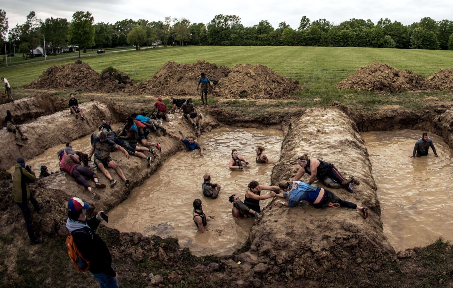 Runner Digging Deep Tough Mudder courses: More ‘proving grounds’ for firefighters