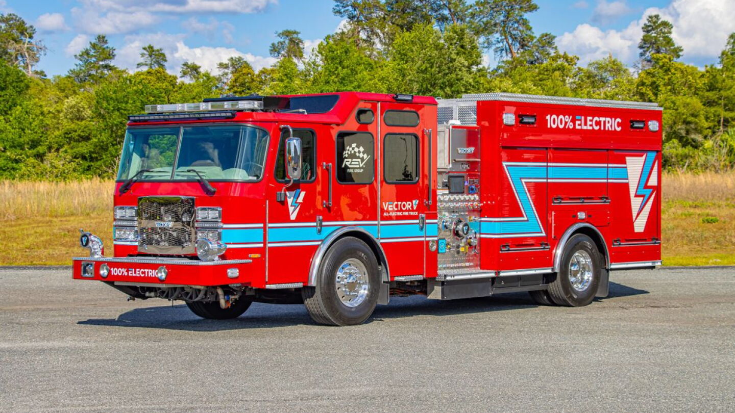 Rev Fire Group to exhibit 19 fire apparatus, including all-electric ...